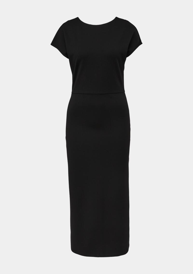 s.Oliver Kleid aus Viskosemix - schwarz