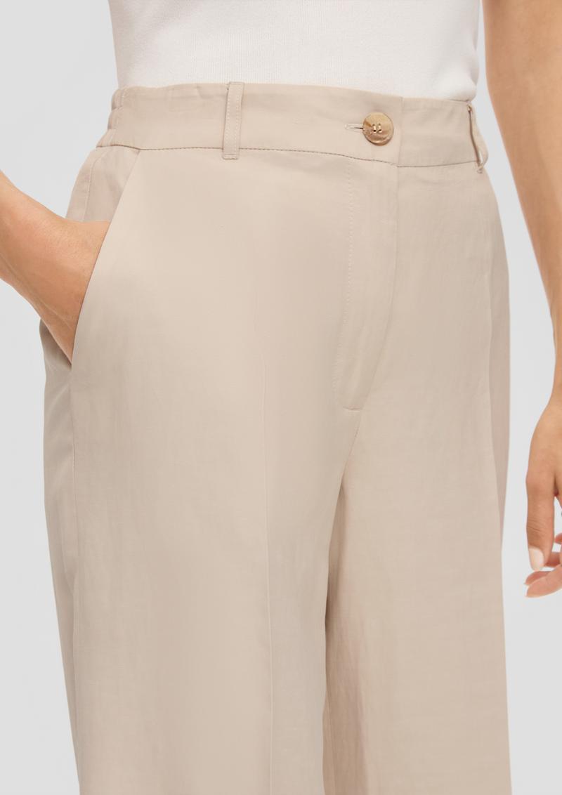 s.Oliver Culotte mit Wide leg - beige