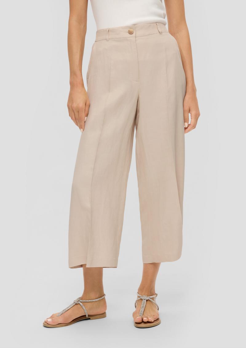 s.Oliver Culotte mit Wide leg - beige
