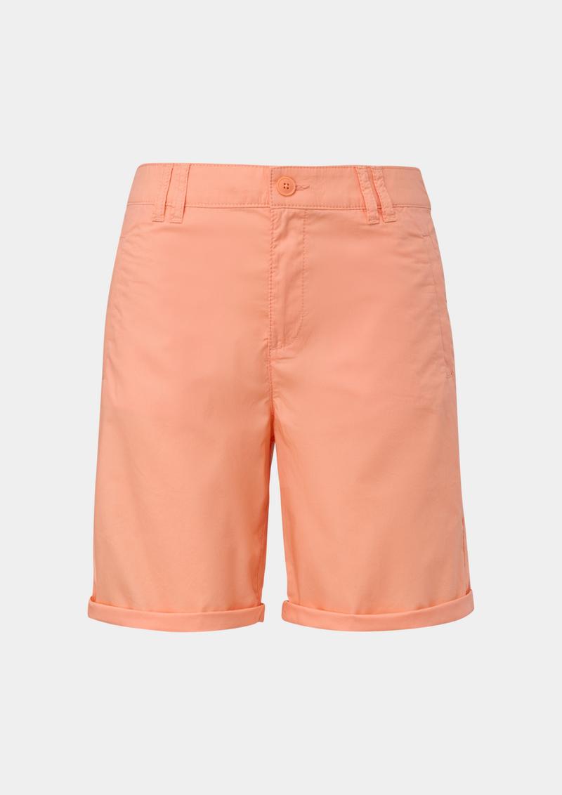 s.Oliver Regular: Shorts aus Lyocellmix - papaya