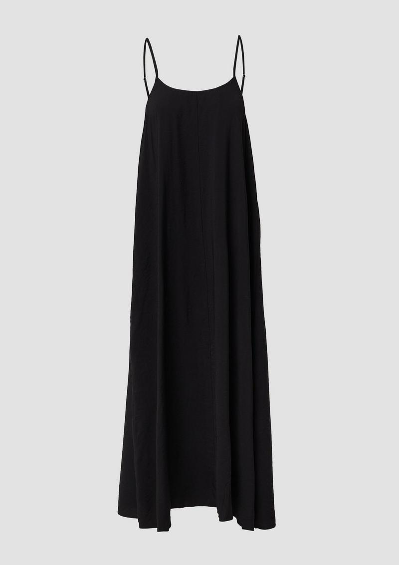 s.Oliver Maxikleid aus Viskosemix - schwarz