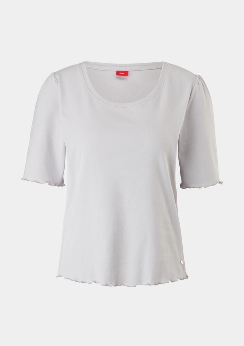 s.Oliver Nachtwäsche T-Shirt - taubengrau