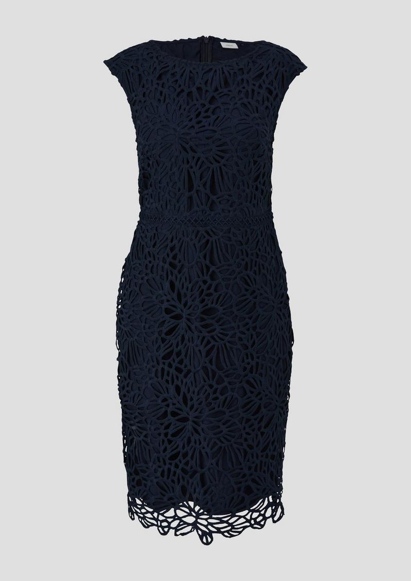s.Oliver Kleid aus Spitze - navy