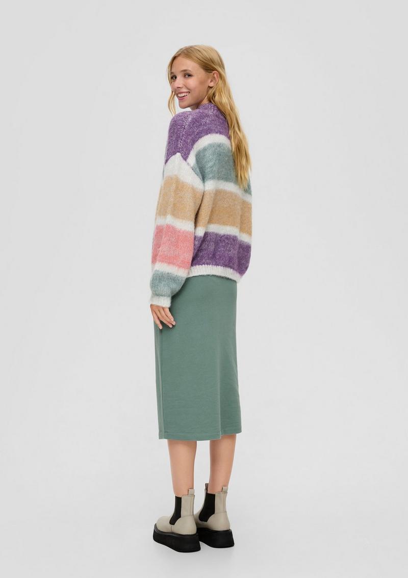 s.Oliver Pullover aus Wollmix - flieder