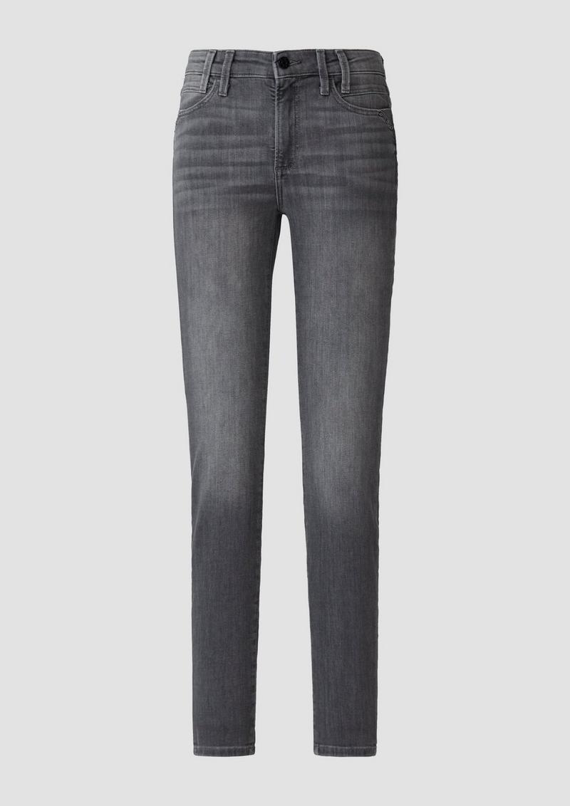 s.Oliver Jeans-Hose - grau meliert