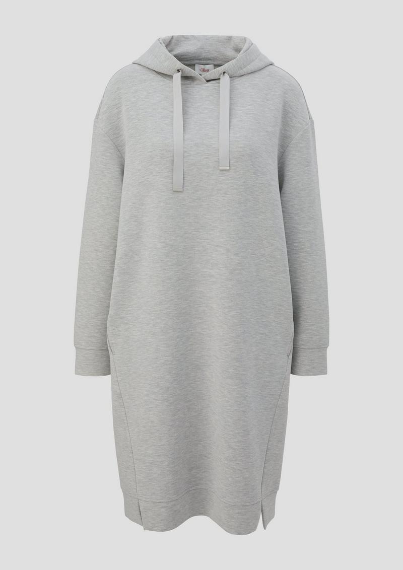 s.Oliver Sweaterkleid aus Modalmix - grau meliert