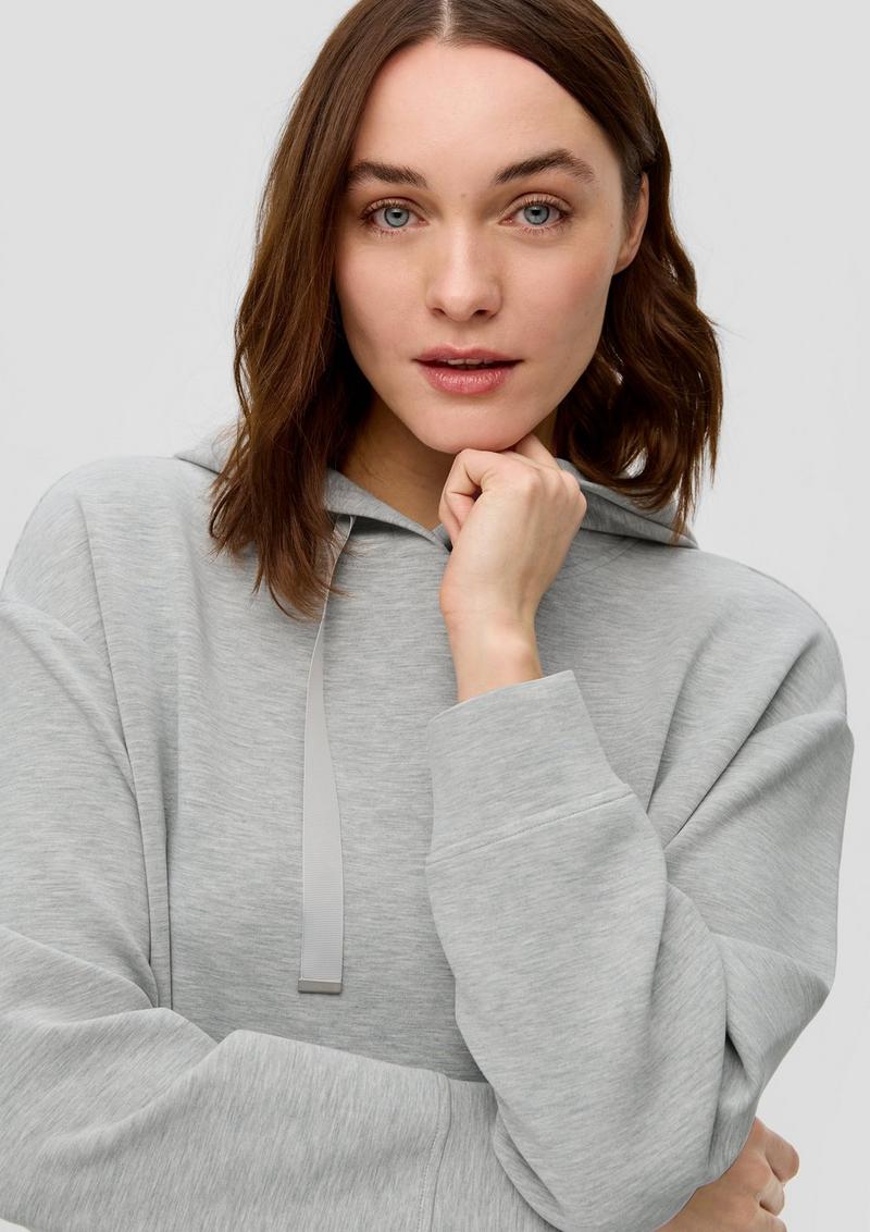s.Oliver Sweaterkleid aus Modalmix - grau meliert