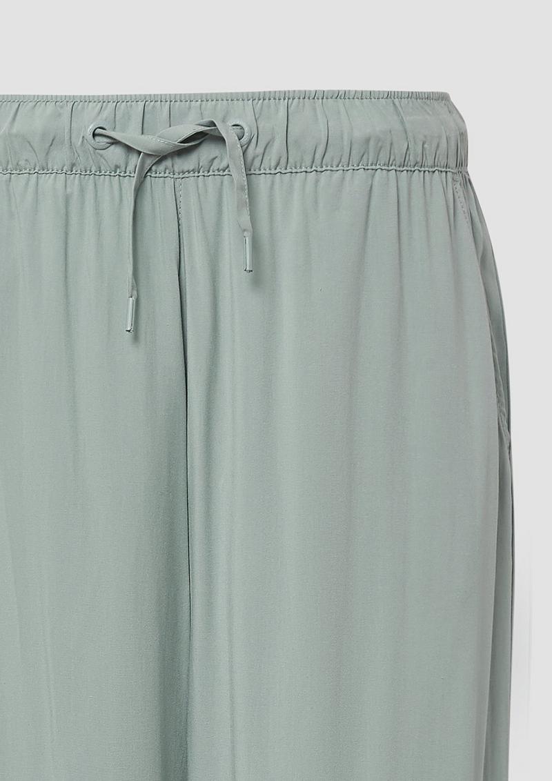 s.Oliver Culotte aus Viskose - salbeigrün