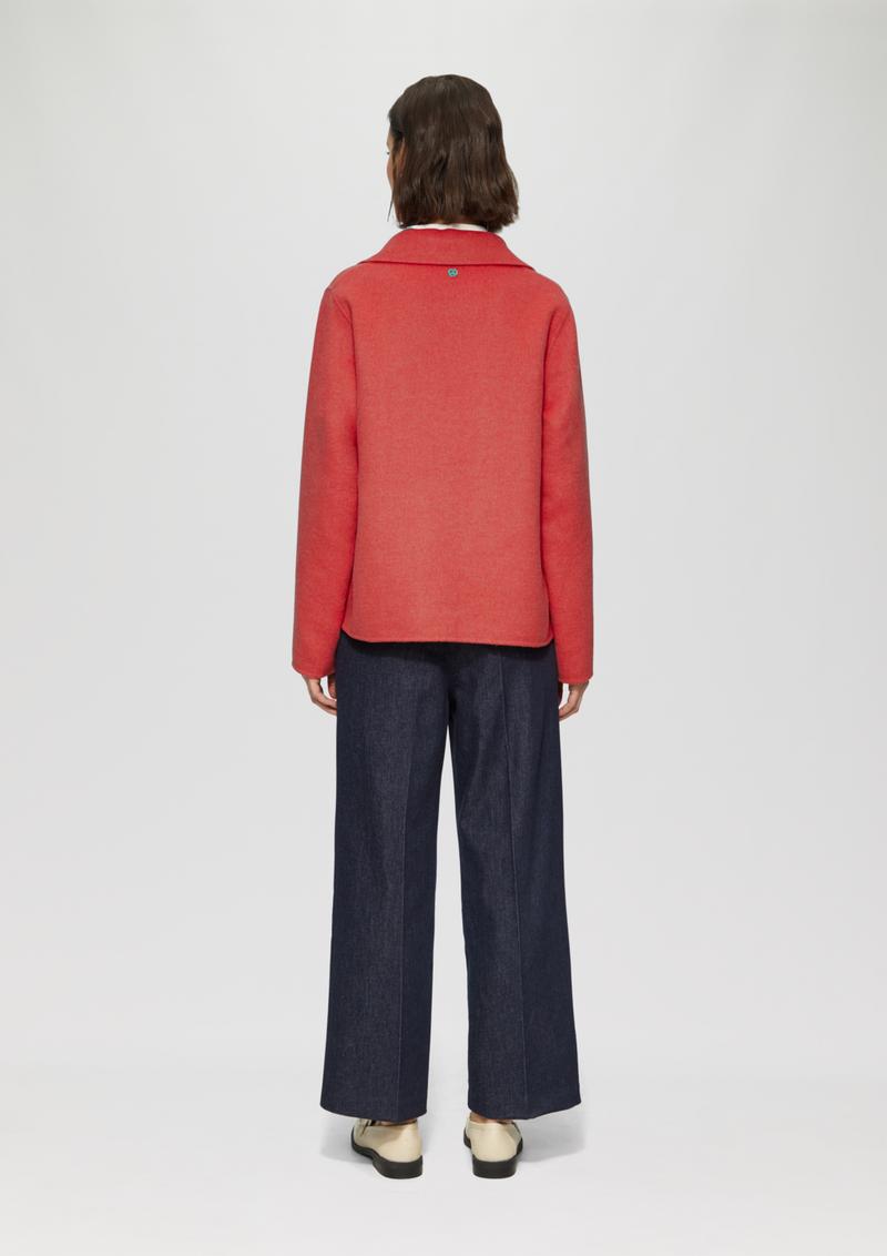 s.Oliver Doubleface-Jacke im Relaxed Fit - pink