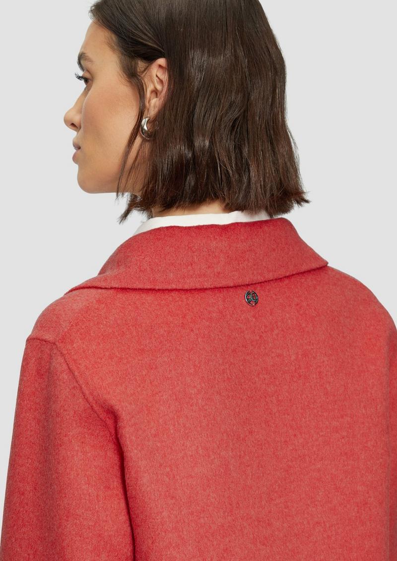 s.Oliver Doubleface-Jacke im Relaxed Fit - pink
