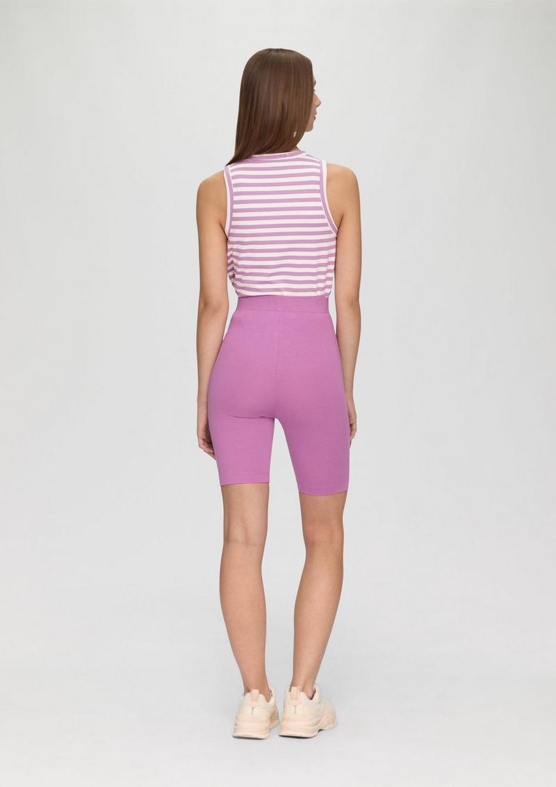 s.Oliver Leggings mit High-Rise-Bund - lavendel