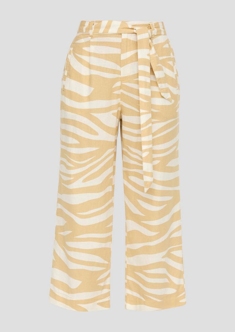 s.Oliver Culotte aus Leinenmix - beige