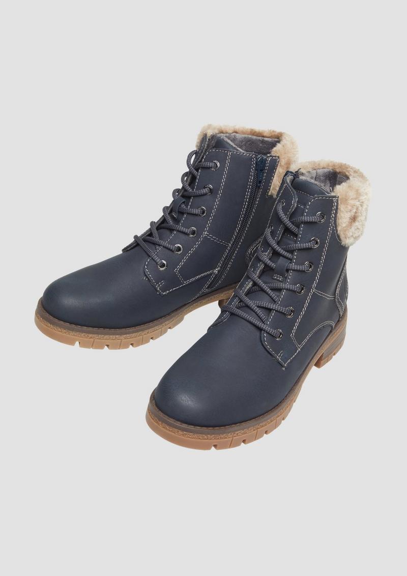 s.Oliver Stiefel - navy