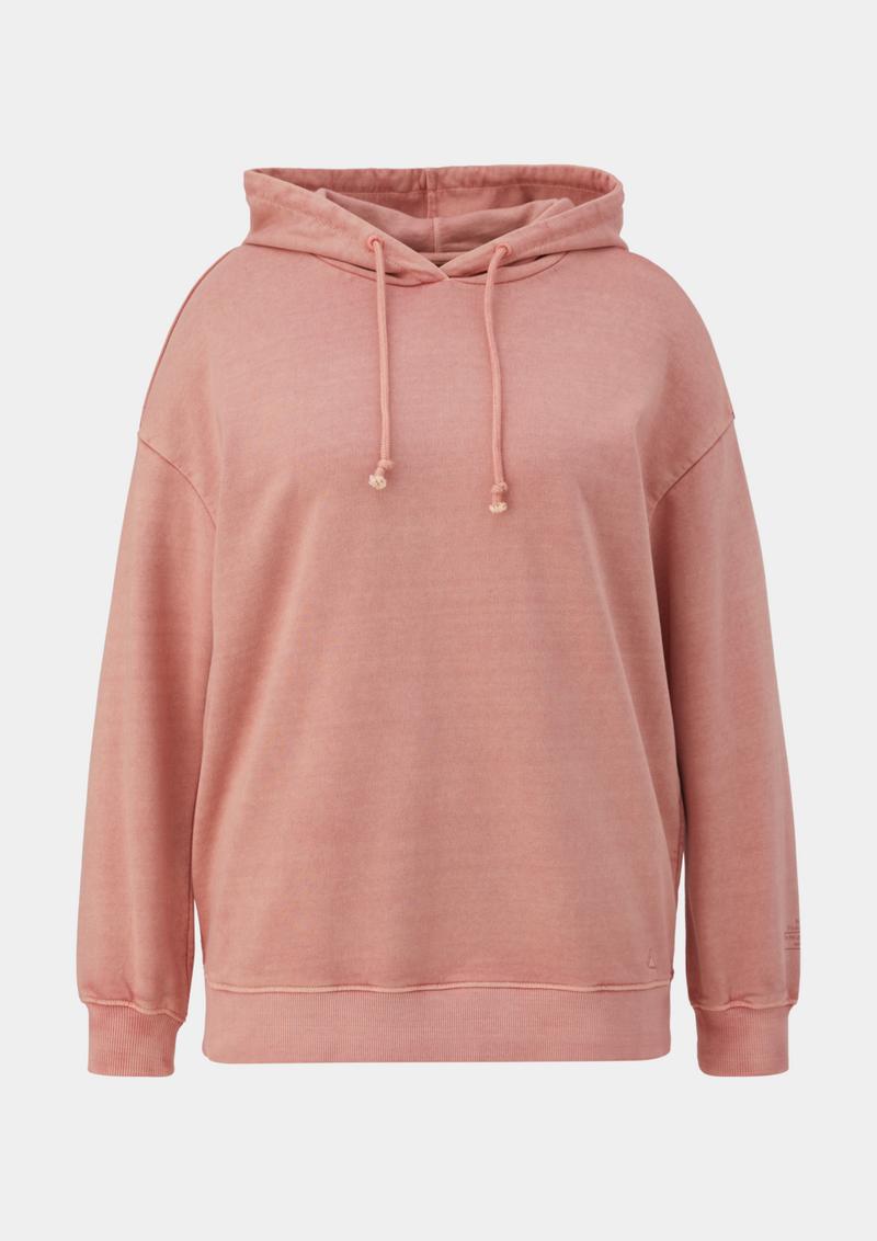 s.Oliver Sweatshirt mit Stickerei - mohnrot