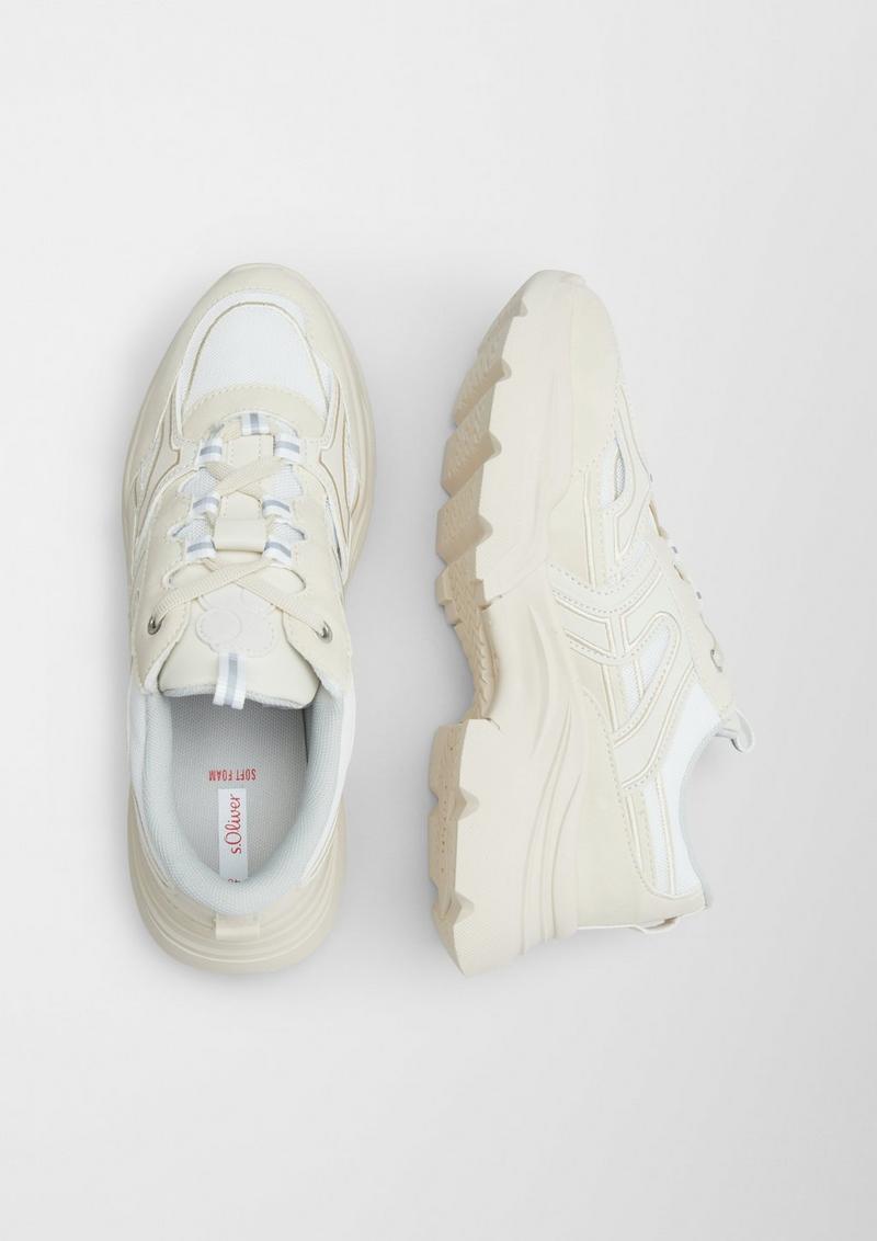 s.Oliver Chunky Sneaker - creme