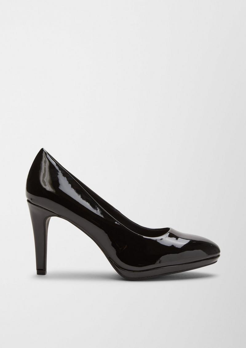 s.Oliver Spitze Pumps - schwarz
