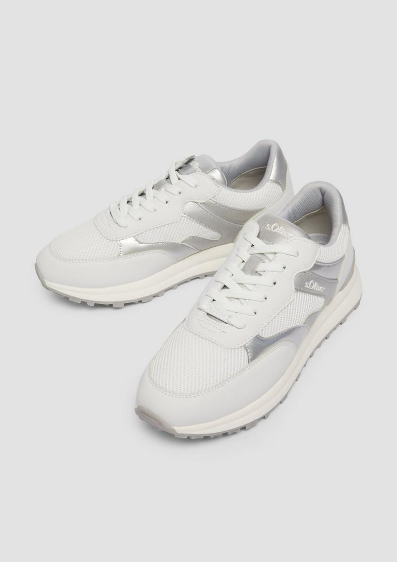 s.Oliver Sportlicher Sneaker - weiß