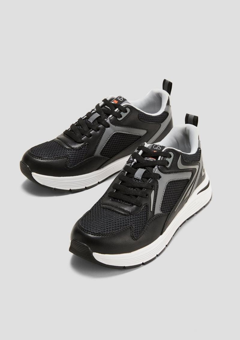 s.Oliver Sportlicher Sneaker - schwarz