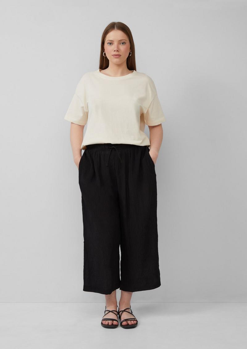 s.Oliver Culotte aus Viskosemix - schwarz