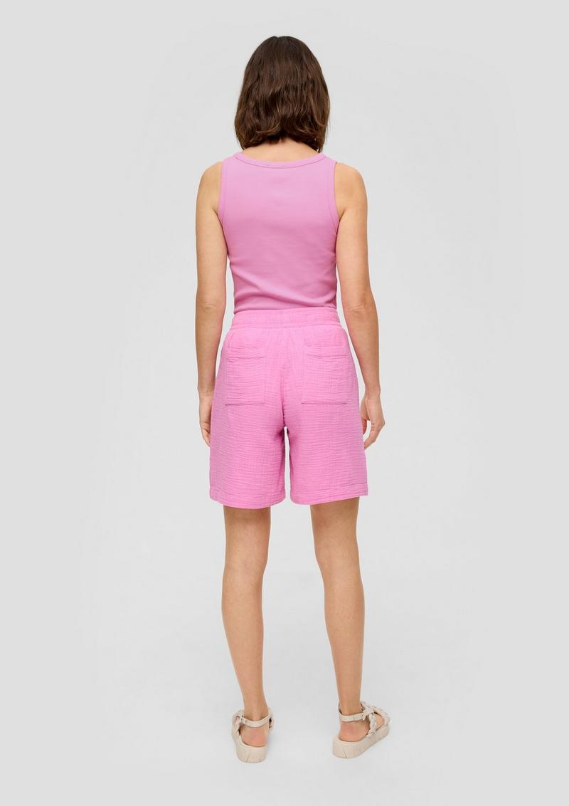 s.Oliver Elastisches Tanktop im Slim Fit - rosa
