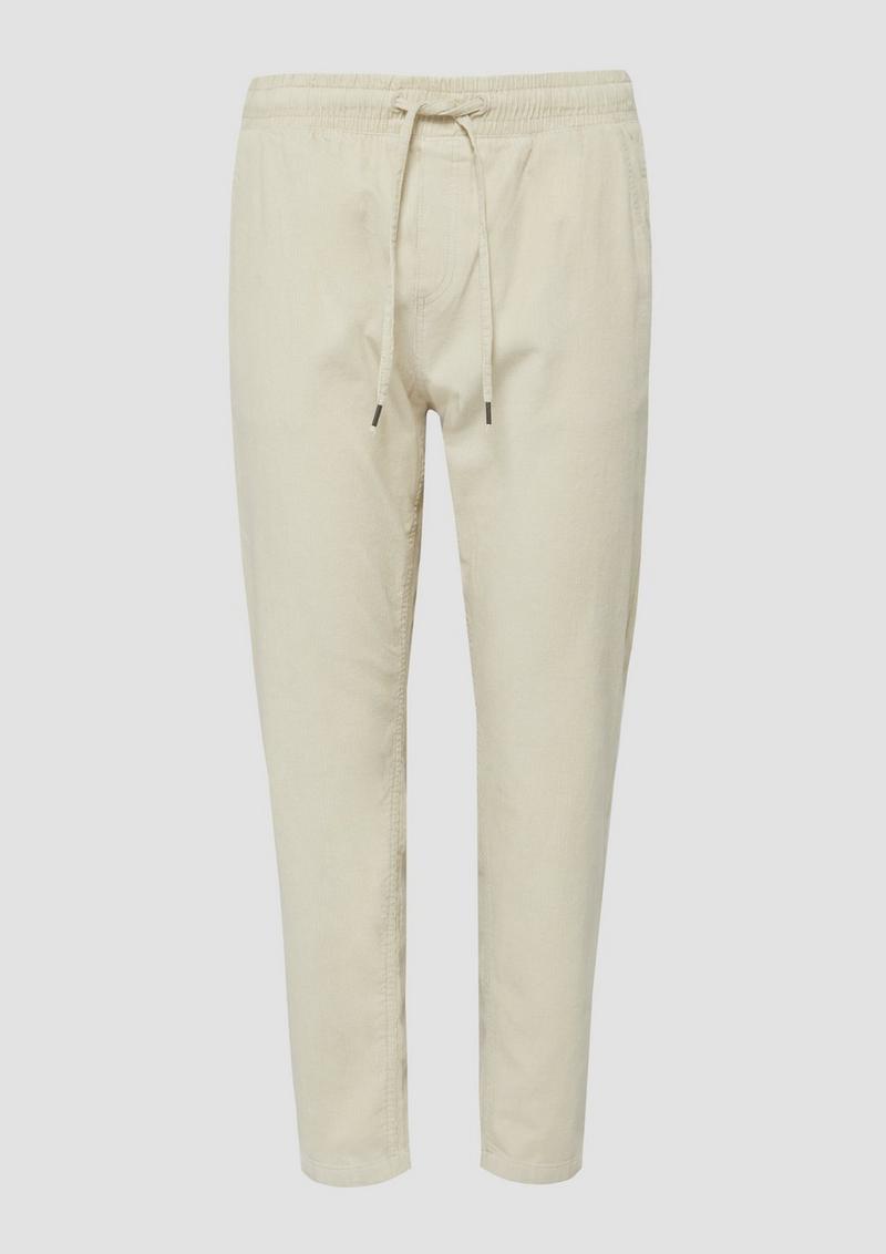 s.Oliver Jogpants aus Feincord - helles beige