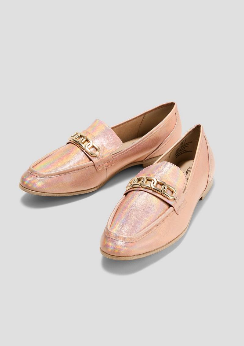 s.Oliver Loafer in Leder-Optik - roségold