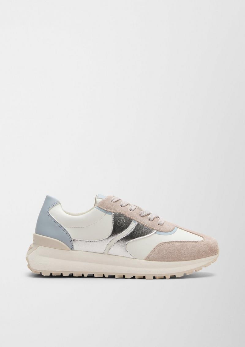 s.Oliver Sneaker mit Plateausohle - weiß