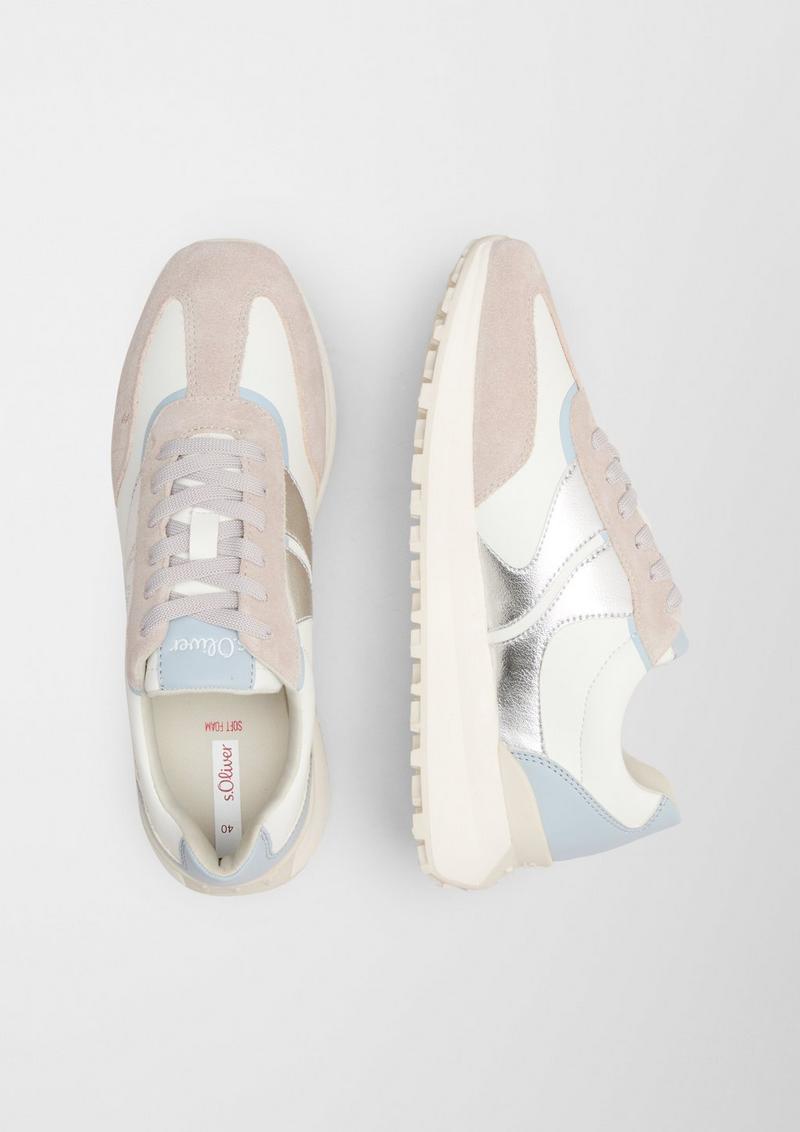 s.Oliver Sneaker mit Plateausohle - weiß