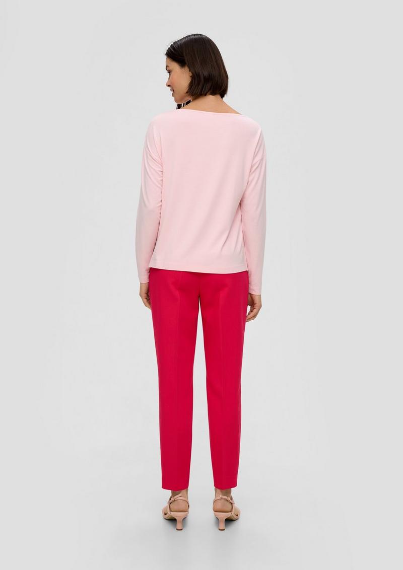 s.Oliver Bluse aus Chiffon - zartrosa