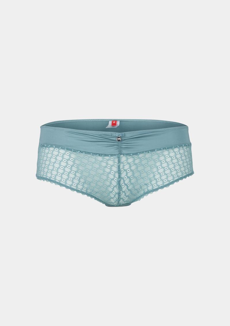 s.Oliver Panty mit Spitze - petrol