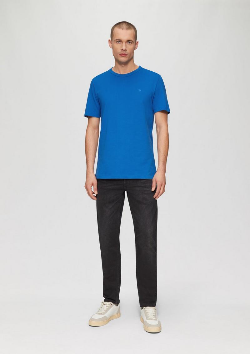 s.Oliver T-Shirt mit Logo-Detail - royalblau