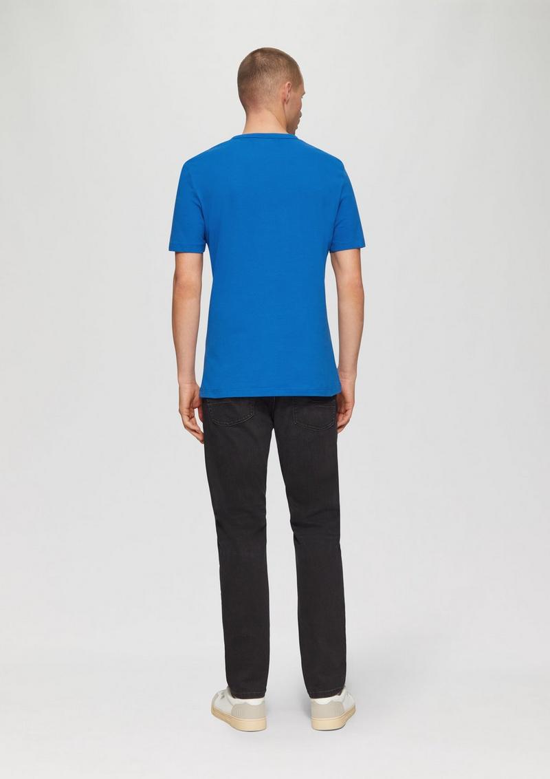 s.Oliver T-Shirt mit Logo-Detail - royalblau