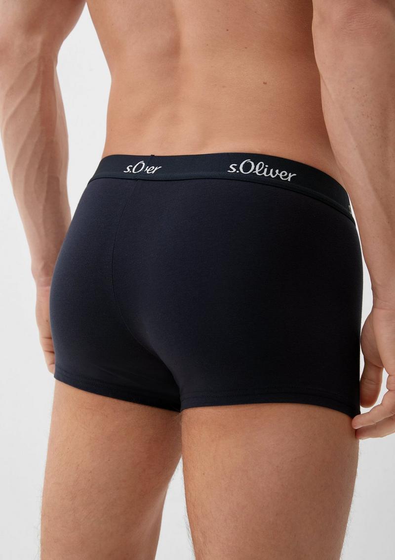 s.Oliver 3er-Pack Boxershorts - tiefblau