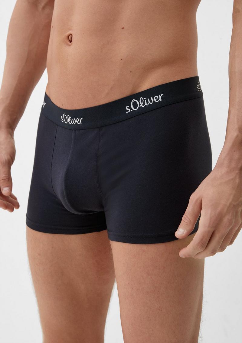 s.Oliver 3er-Pack Boxershorts - tiefblau