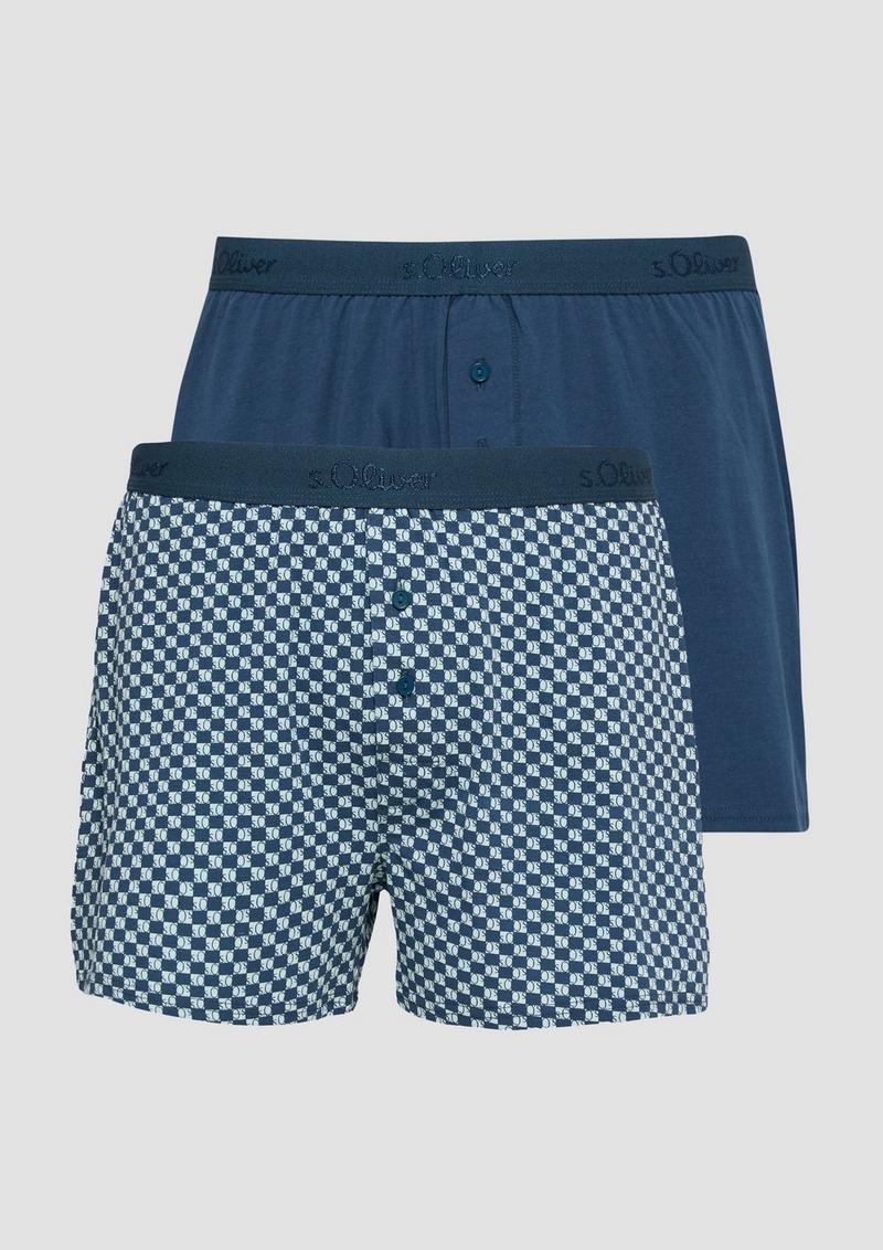s.Oliver Boxershort - ozeanblau