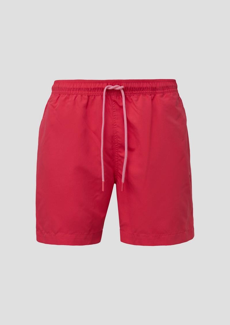 s.Oliver Badeshorts mit Eingrifftaschen - himbeere