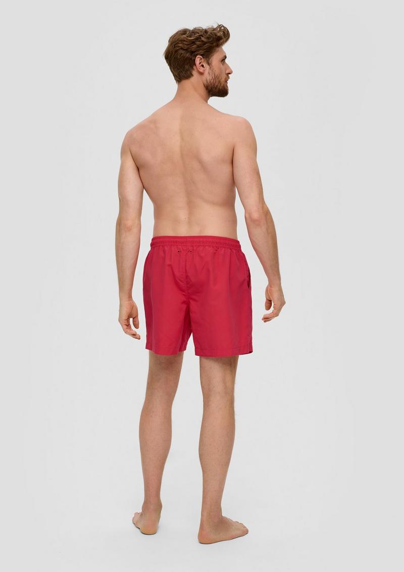 s.Oliver Badeshorts mit Eingrifftaschen - himbeere