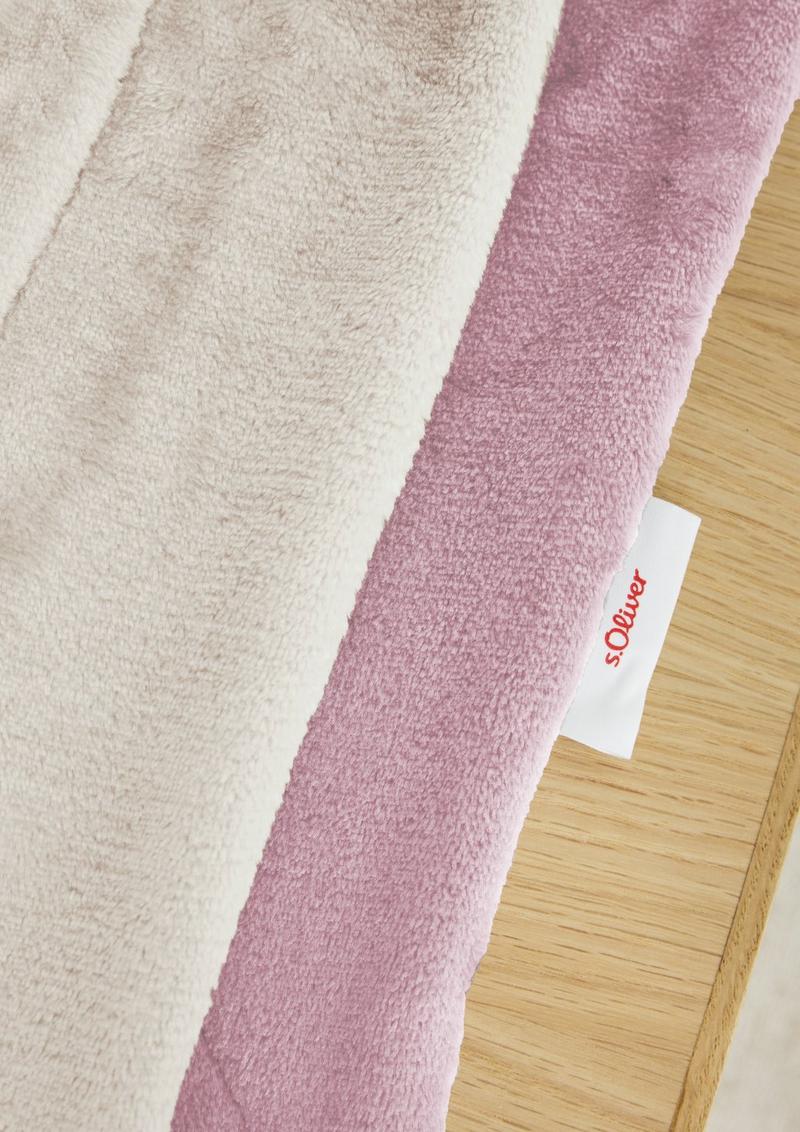 s.Oliver Double soft Decke - rosa
