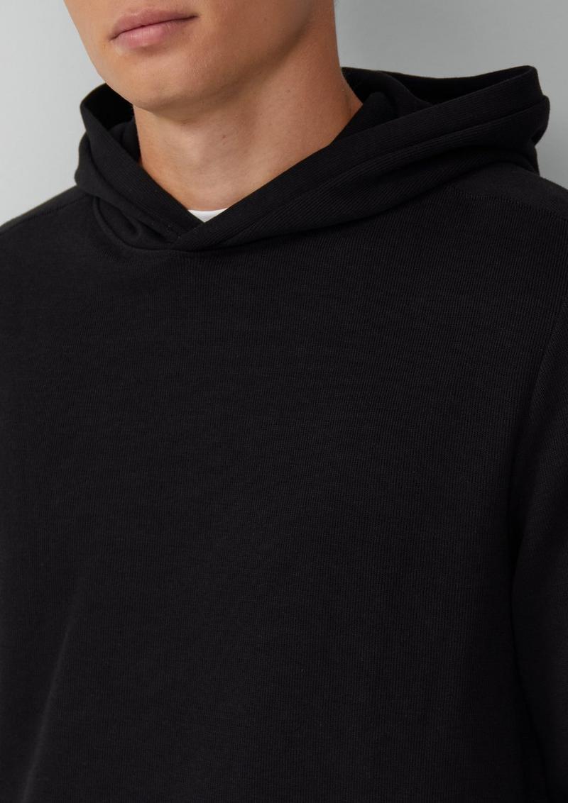 s.Oliver Hoodie aus Rippware - schwarz