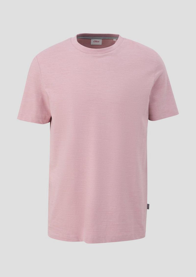 s.Oliver T-Shirt mit Crew Neck - zartrosa