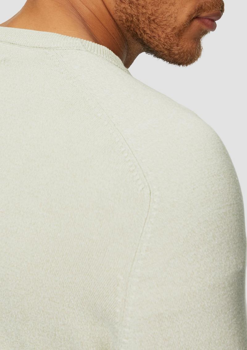 s.Oliver Strickpullover mit Raglanärmeln - helles beige