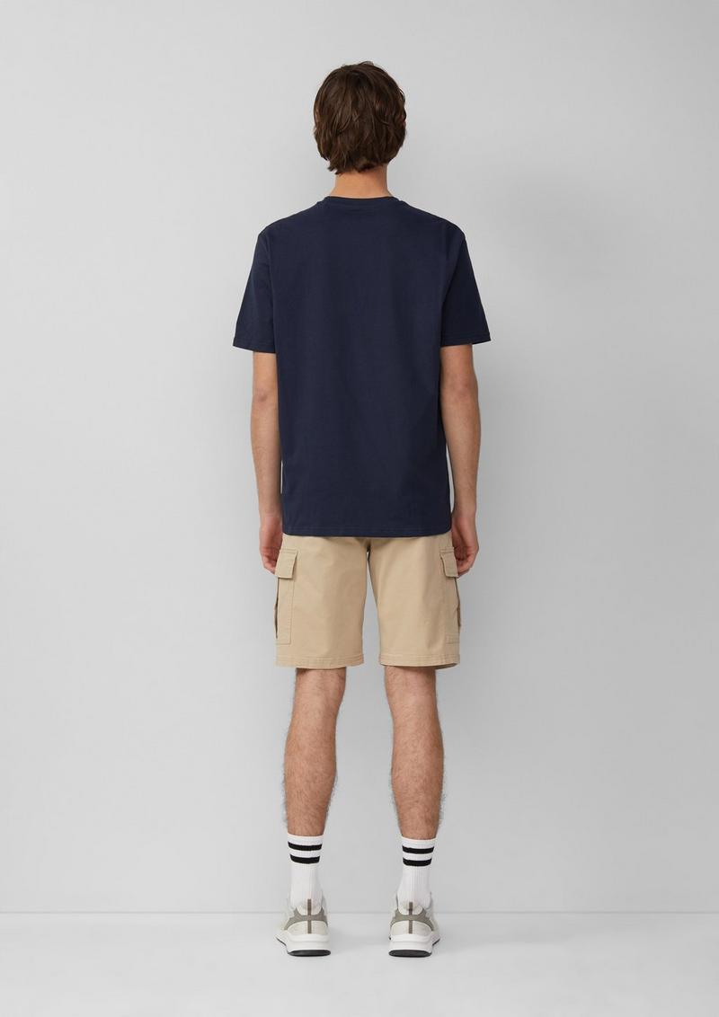 s.Oliver Cargo-Shorts aus Baumwollstretch - sandstein