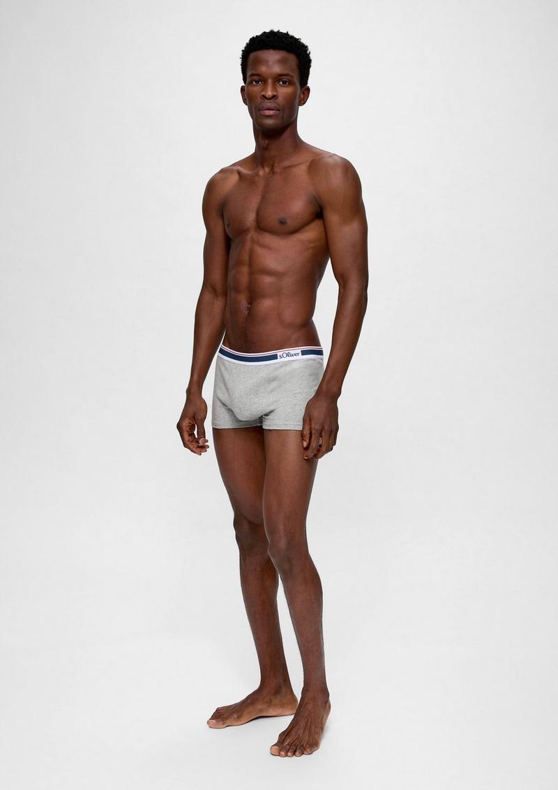 s.Oliver 3er-Pack Boxershorts - dunkelblau