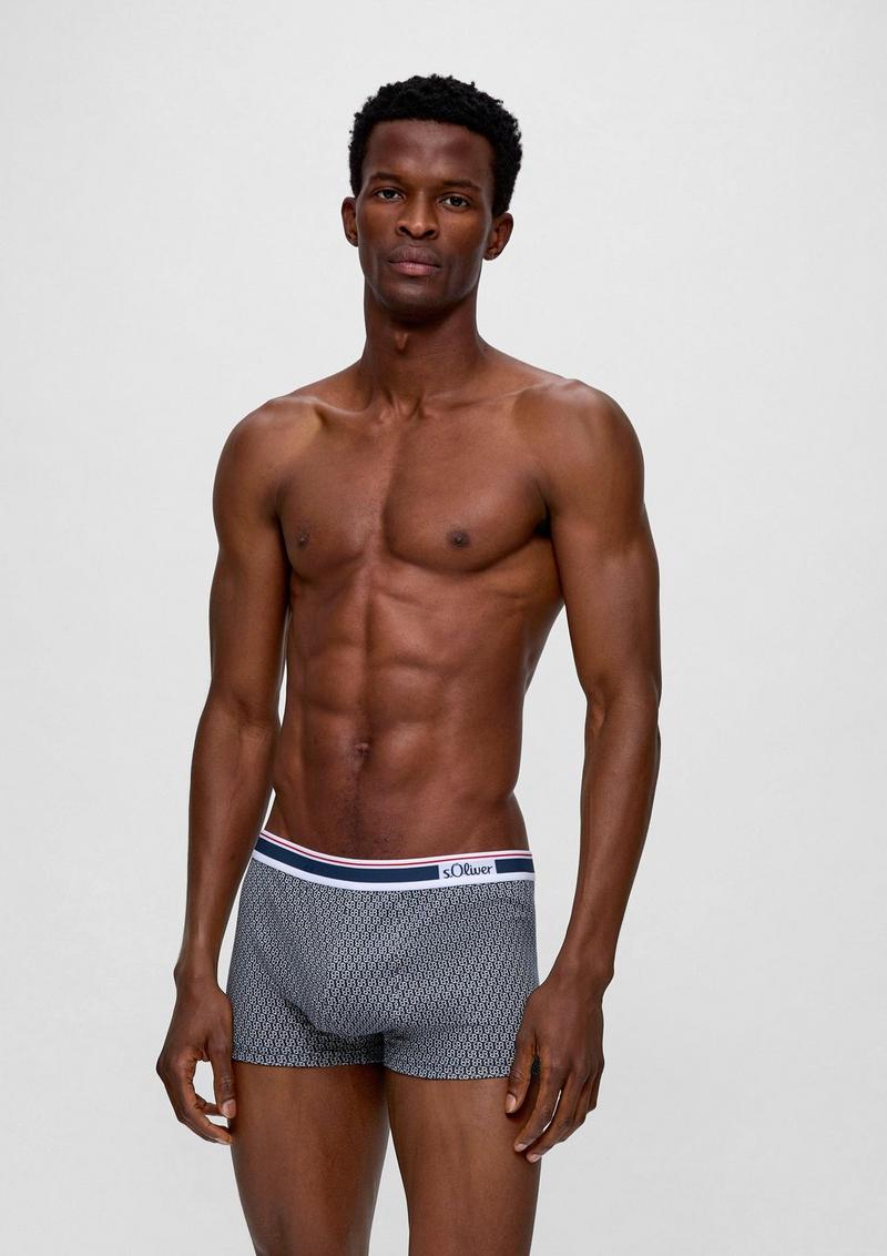 s.Oliver 3er-Pack Boxershorts - dunkelblau