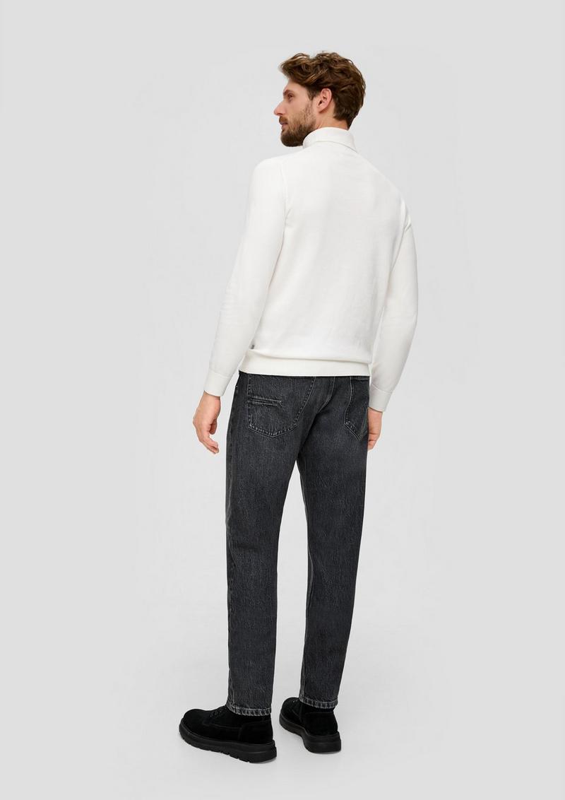 s.Oliver Pullover mit Rollkragen - ecru