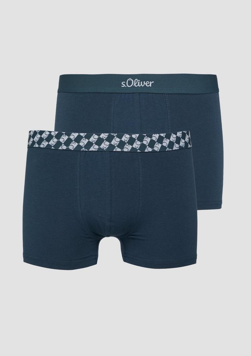 s.Oliver Boxershorts im Doppelpack - dunkelblau