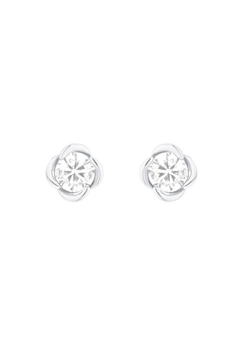 s.Oliver Ohrstecker mit Zirkoniastein - silber