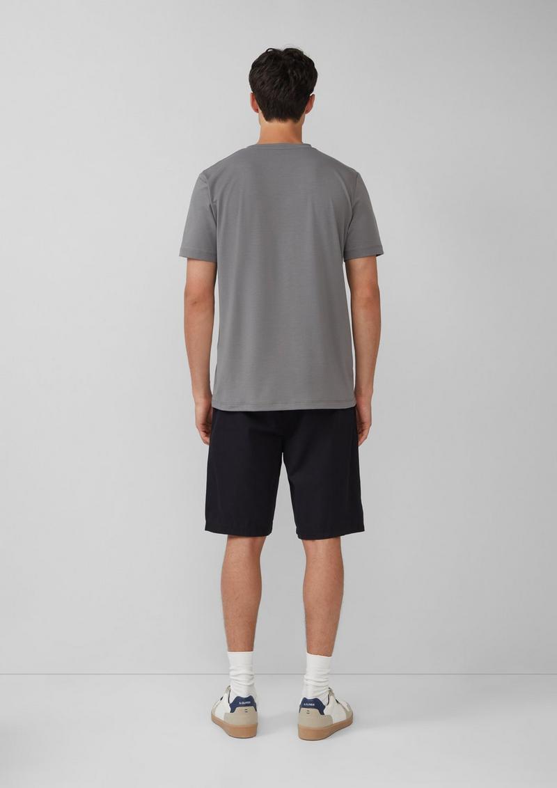 s.Oliver Performance T-Shirt mit Cooling Effekt - grau meliert