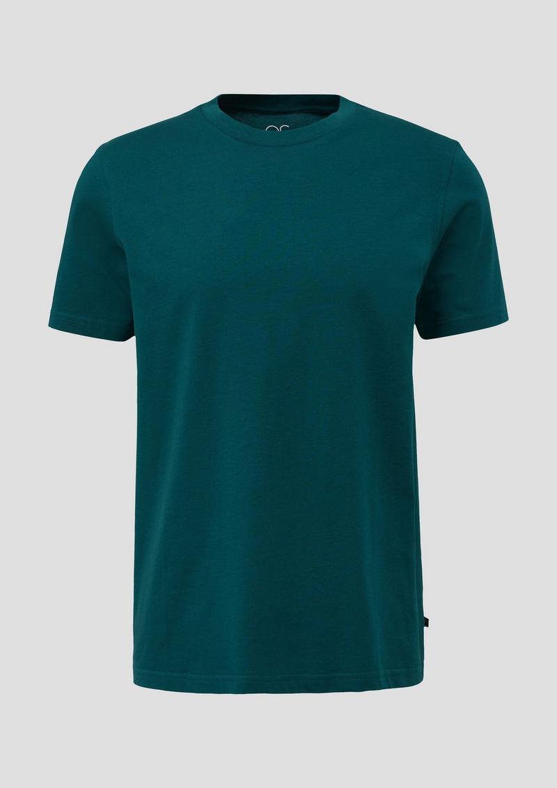 s.Oliver T-Shirt mit Rundhalsausschnitt - petrol
