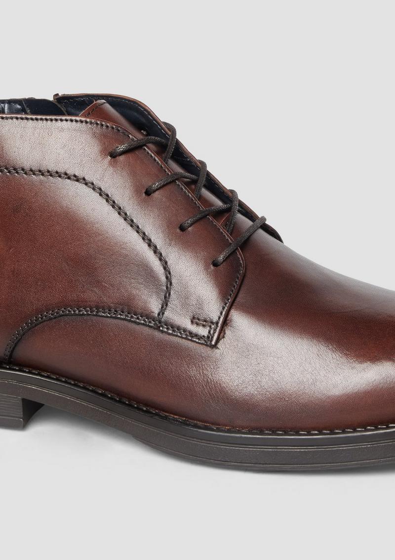 s.Oliver Stiefel aus Leder - braun
